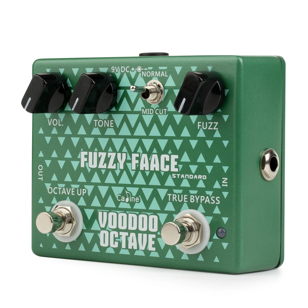 Caline CP-53 педаль для гитары Fuzzy Faace эффектов корпус из алюминиевого сплава с