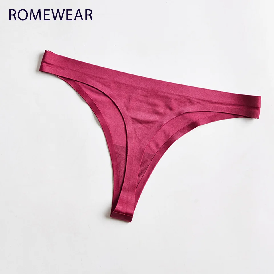 Брендовые Сексуальные Бесшовные женские трусики стринги нижнее белье для женщин