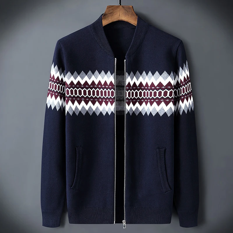 

Men Sweater Coat Cardigan Zipper 2021 New Arrival Autumn And Winter Fashion Cotton Male Sweater Korean Style Hot Sale M44