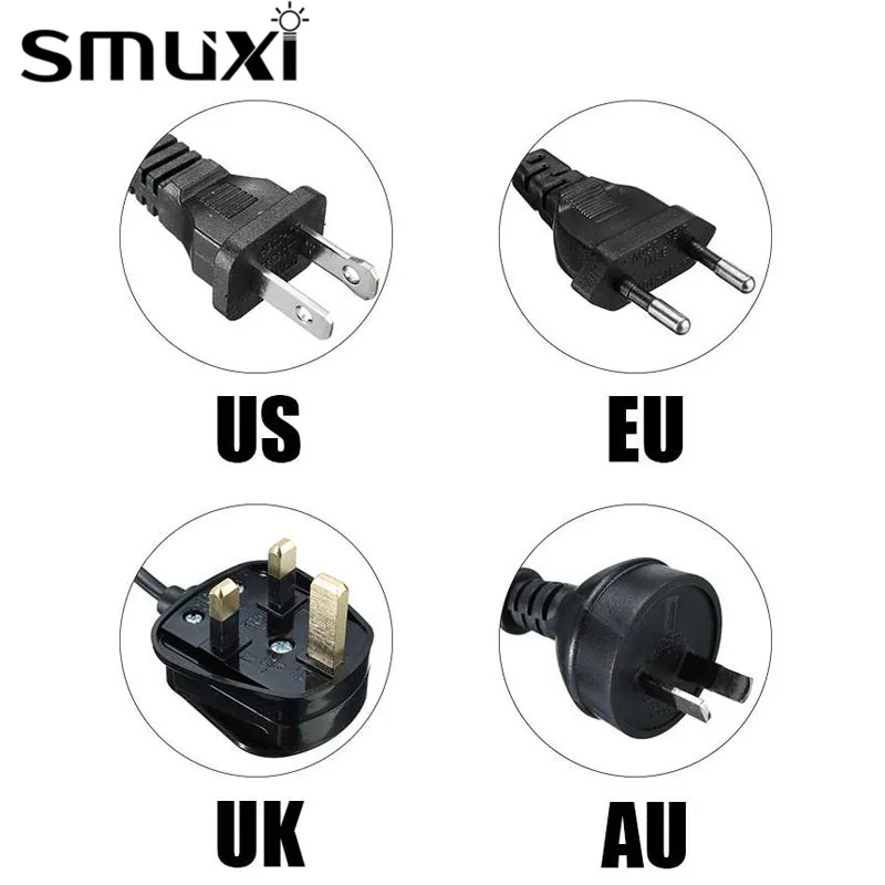 

1/1.2/1.8/2M E14 Lamp Base Electric Power Dimmer Switch Cord For Himalayan Salt Lamp US/EU/UK/AU Plug