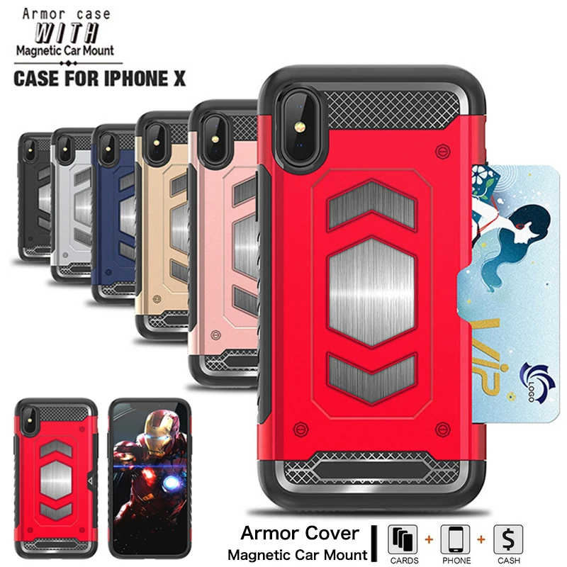 Dual Layer Heavy Duty Armor TPU Shell Cases for iPhone X XR XS 11 Pro Max SE 2020 6 6S 7 8 Plus 5S 5 Slim Shockproof Back Cover | Мобильные
