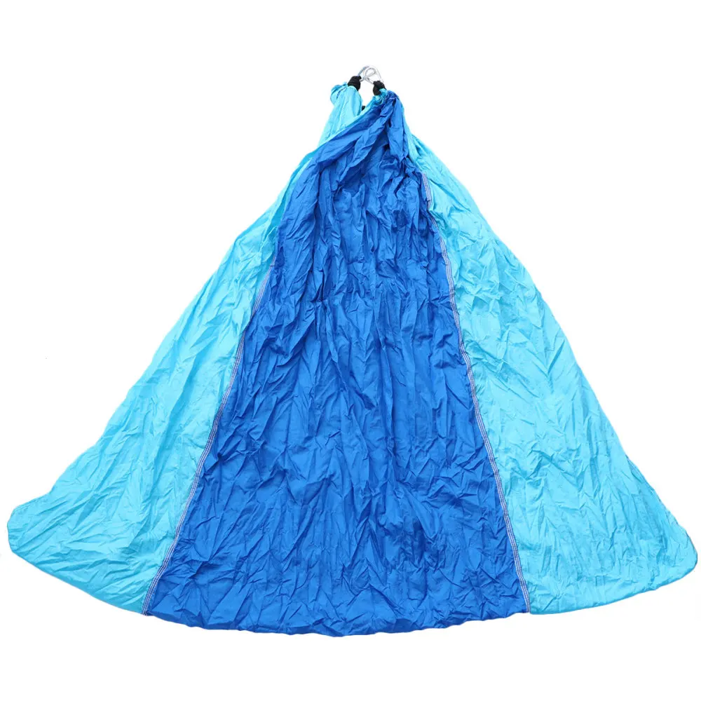 

1pc Outdoor Parachute Cloth Hammock Swing Garden Mosquito Net Hammock Swing Hanging Chair Camping Hammock (Green 270x140cm with