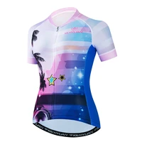 keyiyuan 2022 womens short sleeve cycling jersey summer road bike shirts pro team bicycle clothing uniforme ciclismo mujer
