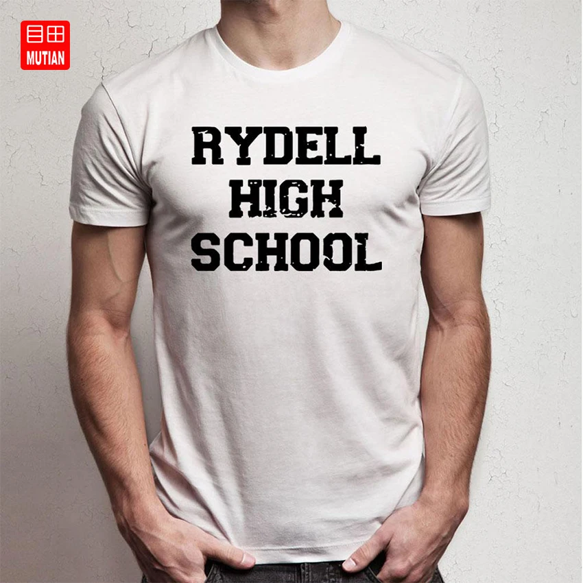 Футболка с музыкальным фильмом Rydell для старшей школы|Мужские футболки| |