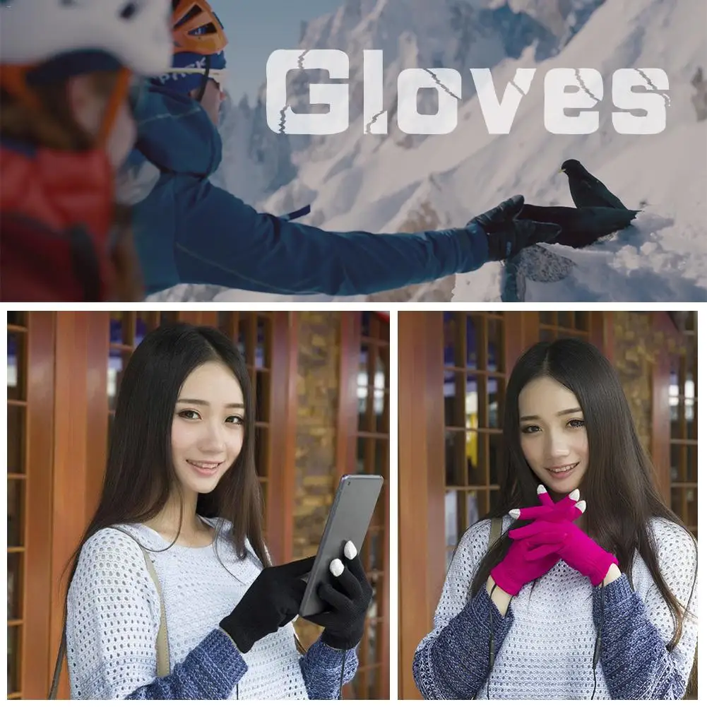 Перчатки с подогревом для сенсорного экрана 2019 дюйма перчатки улицы и зарядкой