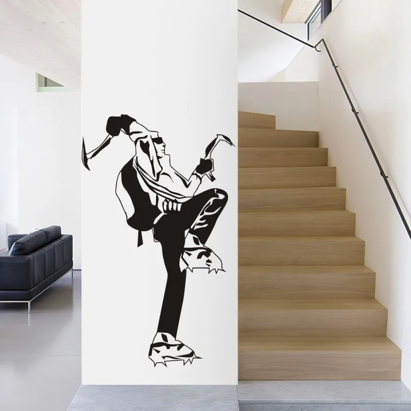 Наклейка для альпинизма наклейка экстремальных видов спорта виниловые наклейки