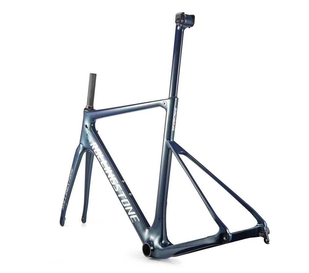 Rolling Stone углеродный зонд дисковый тормоз Дорожный комплект рамы с подседельный