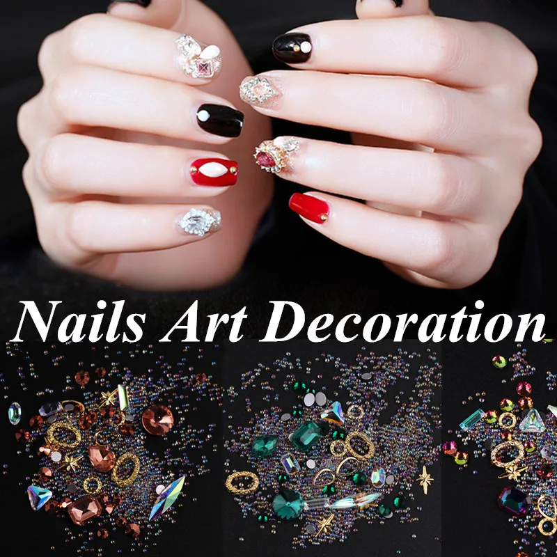 

Personality Party Glitter Rhinestones Crystal Nail Art Decoration