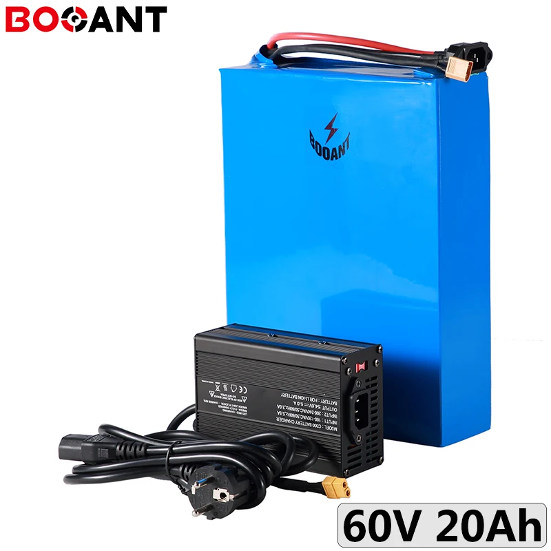 60V 20Ah 1000 Вт литий-полимерный аккамулятор 16S Аккумуляторный отсек - Цена: 44785.78