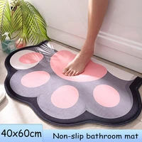 40x60cm soft cartoon bathroom carpet non slip floor door mat dirt floor door cushion mat rug for kids bedroom living room