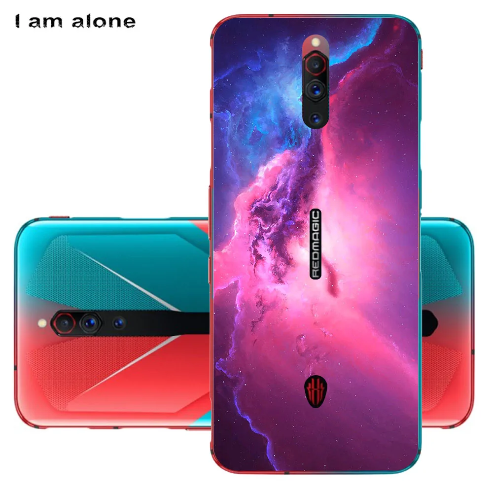 i am alone phone case for zte blade v2020 4g 5g v2020 smart vita nubia red magic 5g soft tpu mobile fashion cartoon printed bag free global shipping