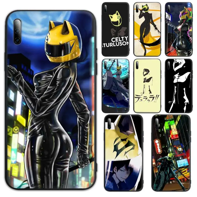 

Sturluson Celty DURARARA Phone Case Phone Case For Samsung S7 S8 S9 S10 S20 S21 S30 Plus Ultra TPU Cover