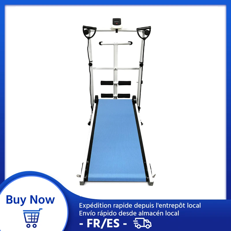 

Treadmills Multi-function Foldable Fitness Home Treadmill Indoor Exercise Equipment Gym Sit-up Bar Running Treadmills HWC