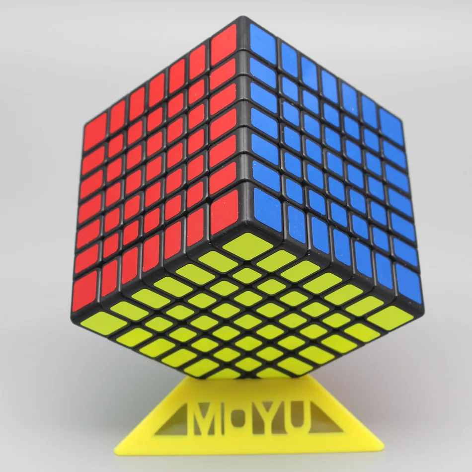 Кубик Рубика Moyu Meilong 7x7 Magic Cube 66 мм Размер 7x7x7 без стикера Cubo Magico WCA Конкурс