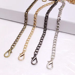 Gold/Silver/Gun Black/Bronze 8mm Metal Replacement Purse Chain Shoulder Crossbody Bag Strap for Smal in USA (United States)