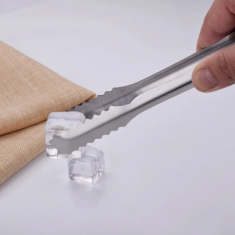 Силиконовые щипцы для еды нескользящий кухонный прибор из нержавеющей стали