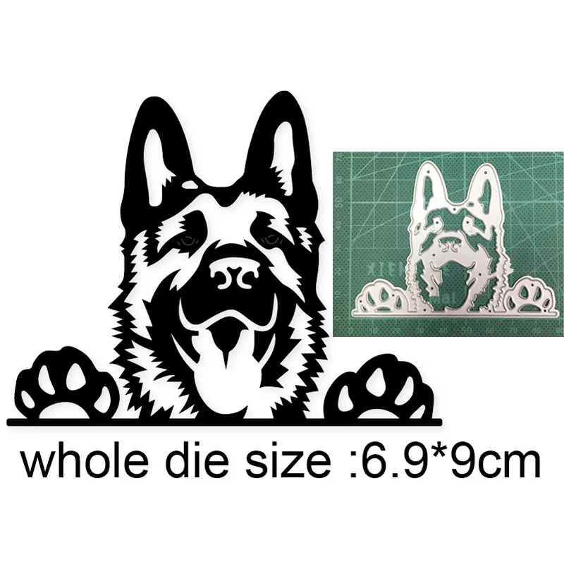 

Crafts Metal cutting dies cut die mold Animal Dog decoration Scrapbooking dies paper craft knife mould blade punch stencils dies