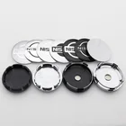 4 шт. Новинка 56 мм 60 мм 65 мм 68 мм логотип автомобиля эмблема колпачок центральной ступицы колеса Автомобильный обод переустанавливаемый значок крышки стикер аксессуары для стайлинга RC