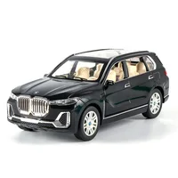 1 / 24 BMW X7 Suv Off-road Metal Return Car Model Simulation Toy Children's Diecast Toy Car Model Car Accessories Christmas Gift