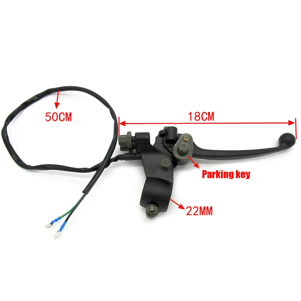 

7/8 inch Double Pull RH Brake Lever Environmental Protection and Durability Handle Assembly for 50cc 110cc ATV Quad Bike