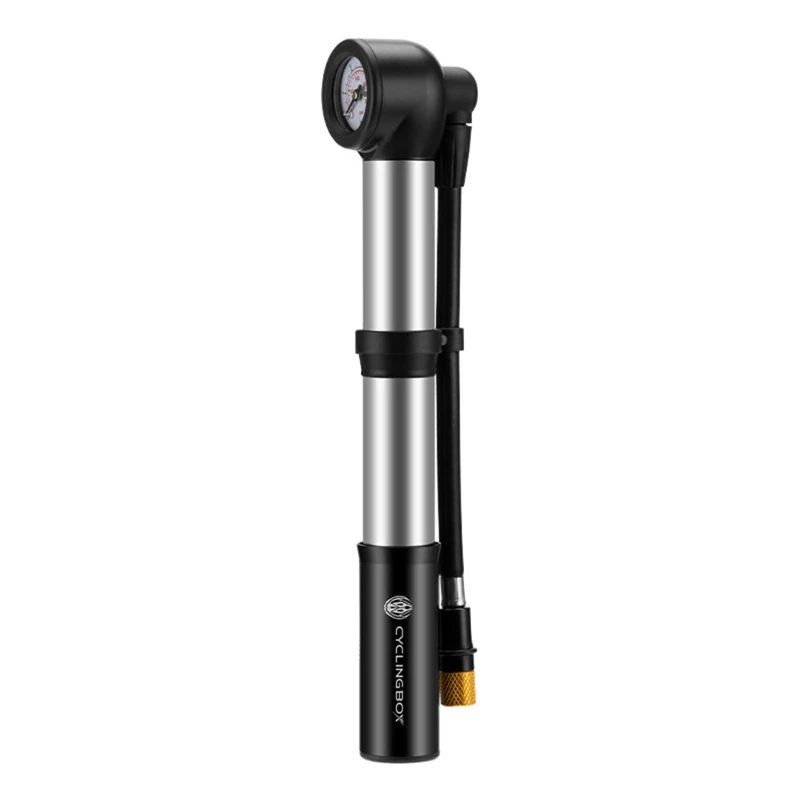 

Mini High-Pressure Portable Retractable Bike Pump Manual Reliable Compact Light