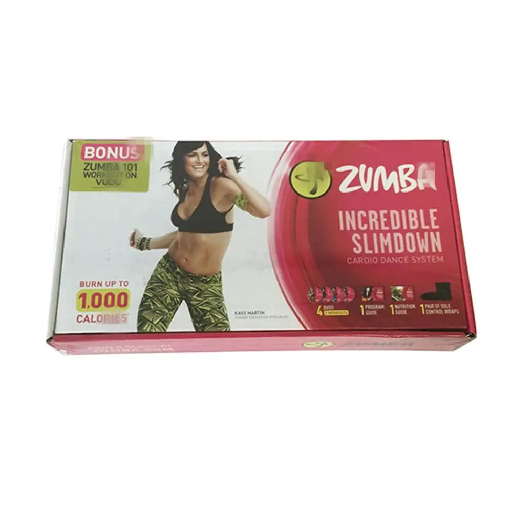Zumba фитнес невероятная стройная DVD система тренировки танцевальные упражнения