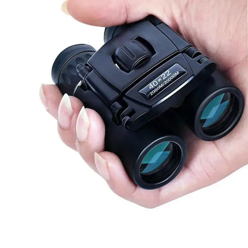 

40x22 HD Powerful Binoculars 2000M Long Range Folding Mini Telescope BAK4 FMC Optics For Hunting Sports Outdoor Camping Travel 1