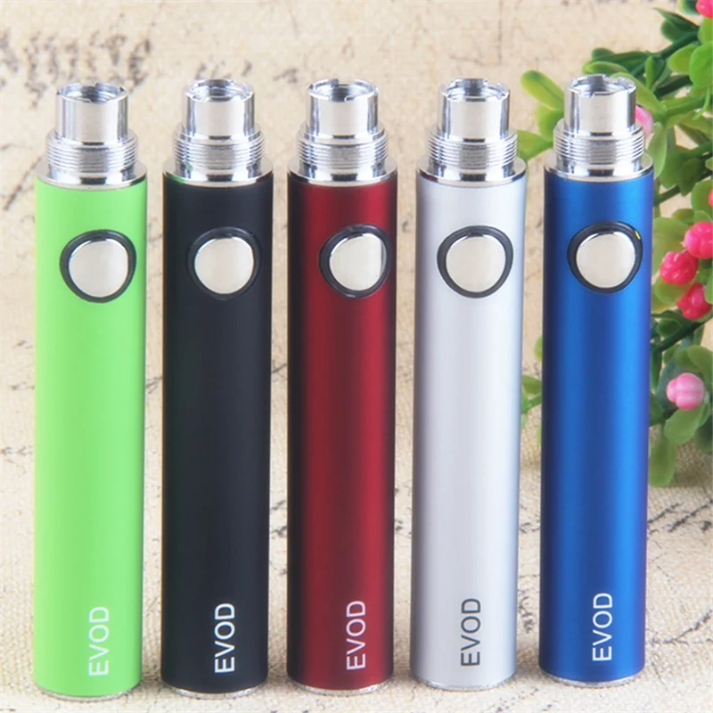 1 шт. Evod батарея 650 900 1100 мАч испаритель ego vape 510 нить батарея подходит для ce4 ce5 mt3 электронная сигарета распылитель вейпер ручка