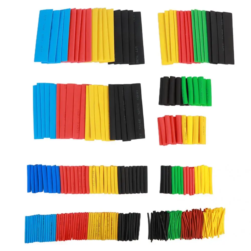 

Термостойкая трубка, термоусадочная упаковка, термоусадочная трубка, термоусадочная трубка для изоляции кабеля, 400 шт.