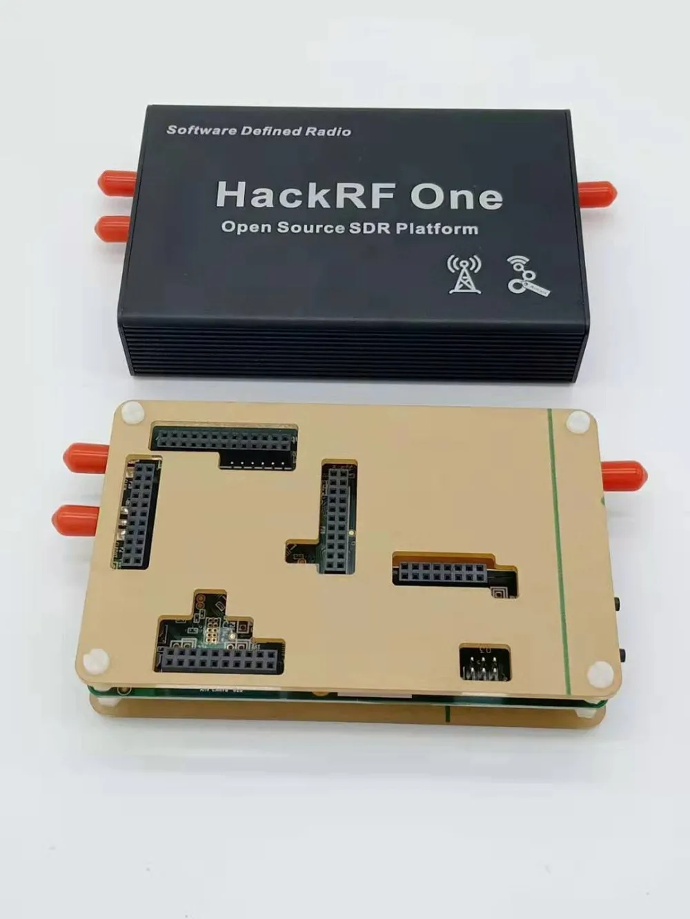HackRF One SDR программное обеспечение определило Радио 1 МГц до 6 ГГц Материнская плата макетная плата комплект