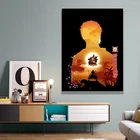 One Piece Аниме Стиль плакат для кафе бар дома Луффи Зоро Наклейка на стену обои спальня общежитие