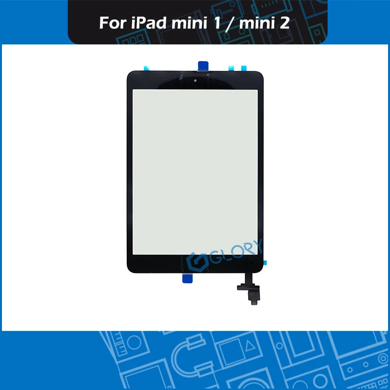 Переднее стекло дигитайзера A1432/A1454/A1455/A1490/A1489 для iPad Mini 1 2 сенсорная панель с