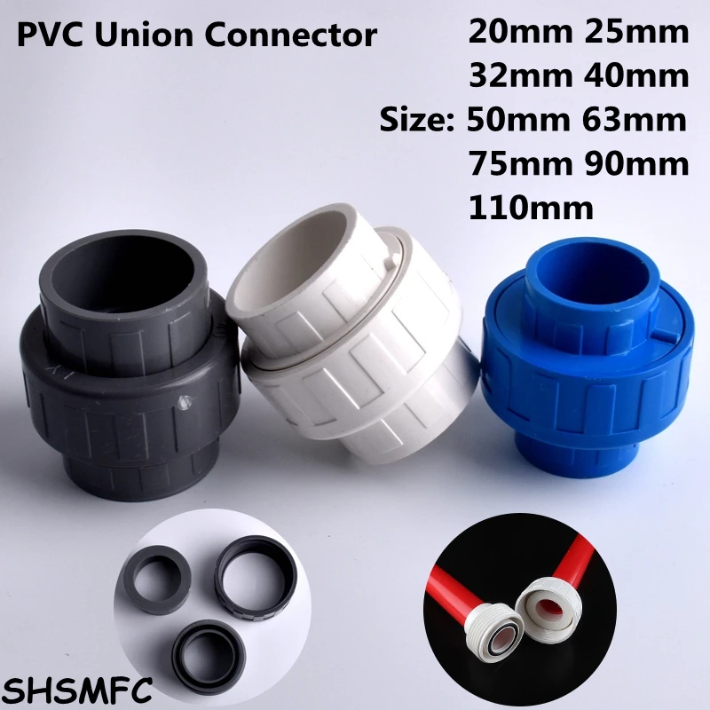 

Соединители из ПВХ для труб SHSMFC 20-110 мм