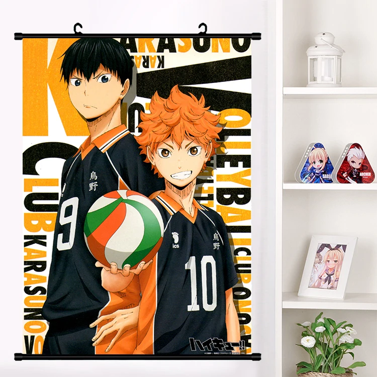 Аниме Haikyuu! Кагеяма тобио наклейки на стену панно настенные подвесные плакаты
