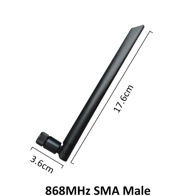10 шт. 868 МГц 915 антенна lora АТС 5dbi SMA разъем GSM антенн + 21 см RP SMA/u.FL соединительный