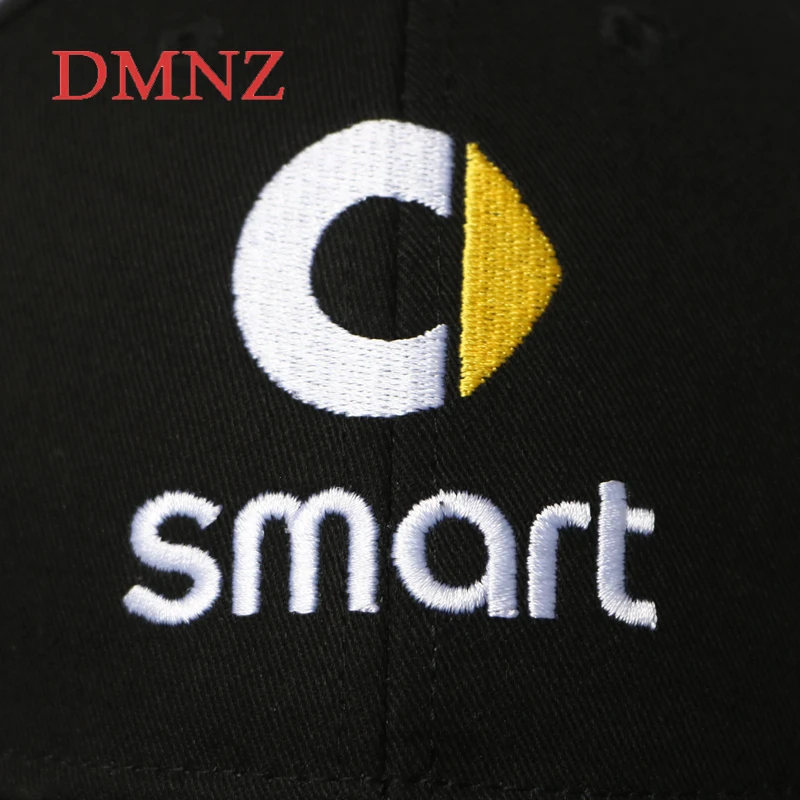 

Summer breathable sunhat Smart LOGO embroidery badge baseball cap Suitable for ladies and men Black sun hat Adjustable size