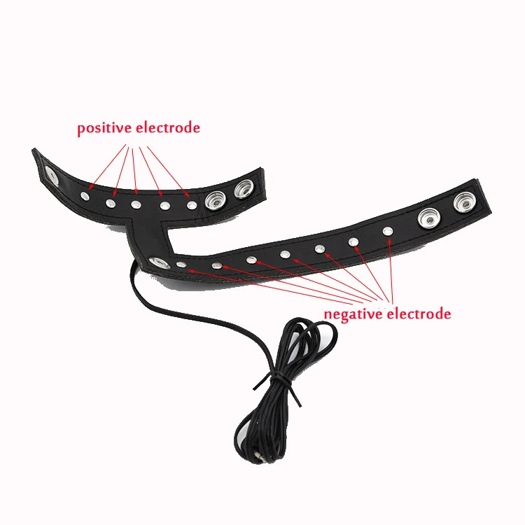 Электрический шок кожа регулируемое кольцо на пенис массажная подушка