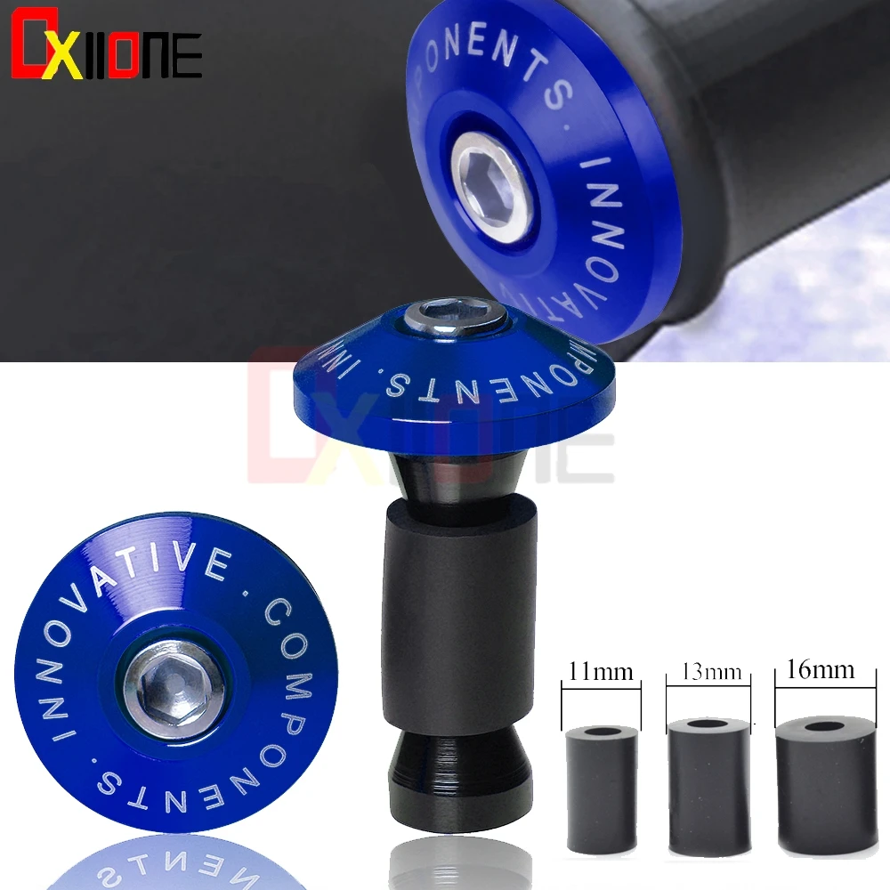 Универсальные алюминиевые наконечники руля для мотоцикла 7/8 дюйма 22 мм CNC Suzuki Honda