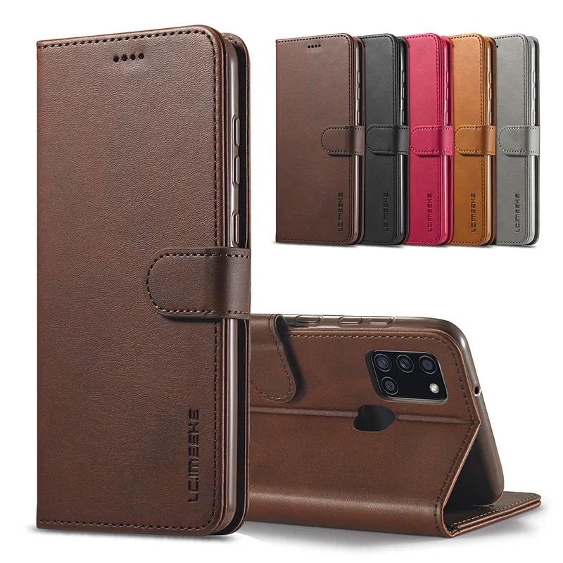 

Case For Samsung A21S Case Leather Vintage Phone Case On Samsung Galaxy A21S A21 Case Flip Magnetic Wallet Cover A 21S 21 Hoesje