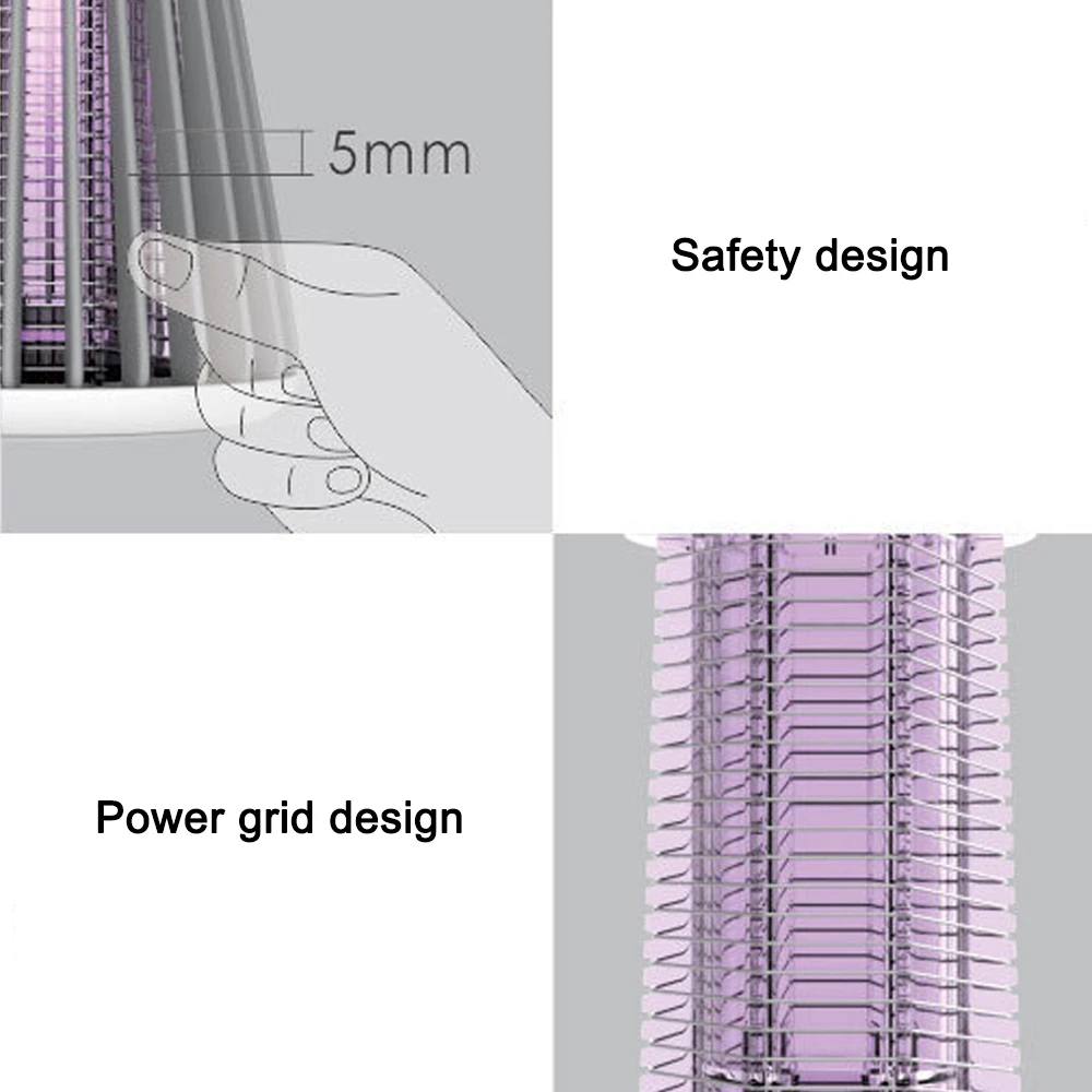 

Mosquito Killer lamp USB mosquito Repeller Indoor electric shock mosquito lamp outdoor insect repeller Fly UV Repellent Lamp