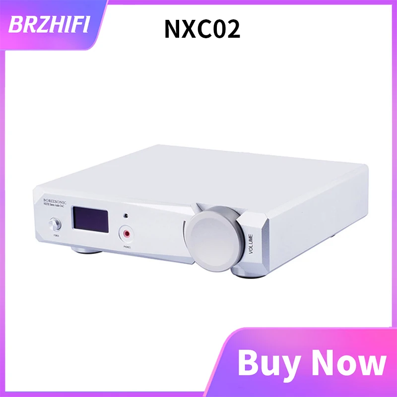 

Двухъядерный декодер BRZHiFi NXC02 ES9038Q2M Bluetooth5.0 XMOS HiFi усилитель для наушников OPT COAX USB интерфейсный декодер