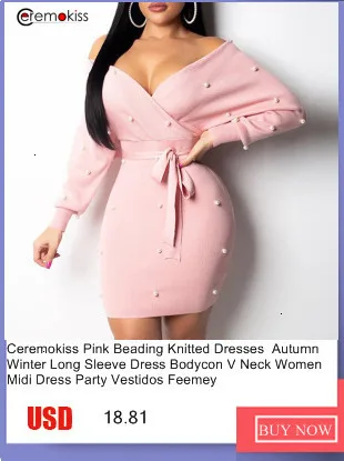 Ceremokiss трикотажный комплект из двух предметов, топ и юбка, комплект, сексуальный облегающий Женский комплект 2 шт. с длинным рукавом, Повседневная Клубная одежда, зимний комплект