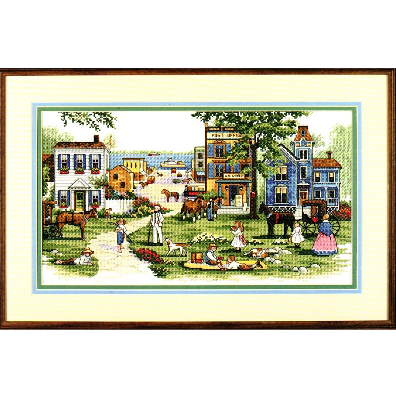 

Gold Collection Counted Cross Stitch Kit Mississippi Memories Memory Home Town Hometown House City dim 03860 3860