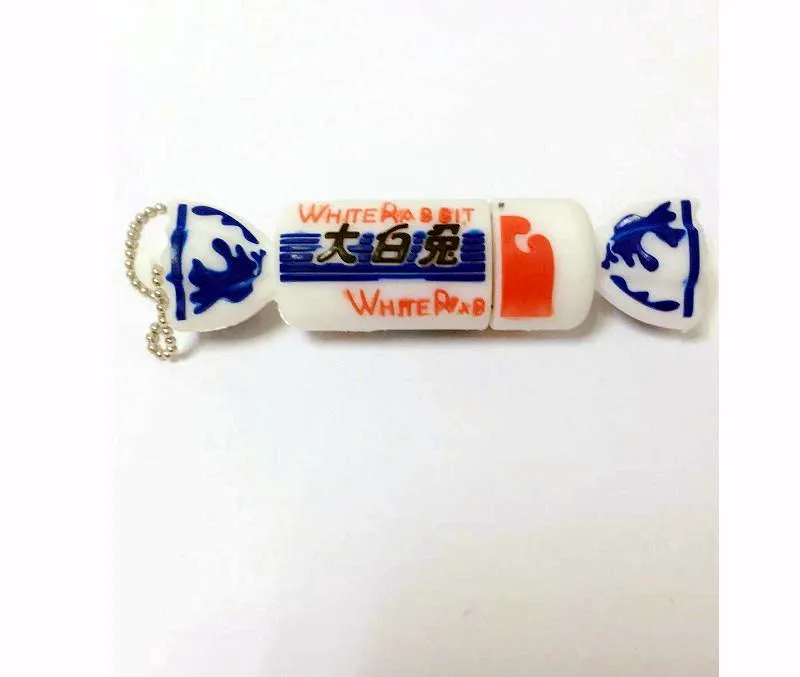 Usb флэш накопитель белый кролик ручка Конфета 32GB диск 4G 8G 16G 64G 128G флеш карта памяти
