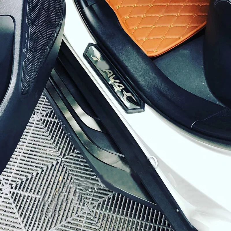 Подножки для нового Toyota RAV4 RAV 4 2019 Авто Боковая ступенчатая педаль nurf Bar Nerf бар