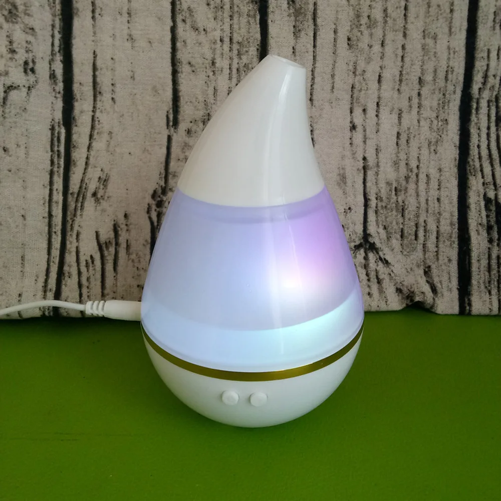360 градусов вращающийся увлажнитель воздуха USB ароматизатор Распылитель Очиститель для транспортного средства капли воды Арома диффузор 7 цветов меняющий свет