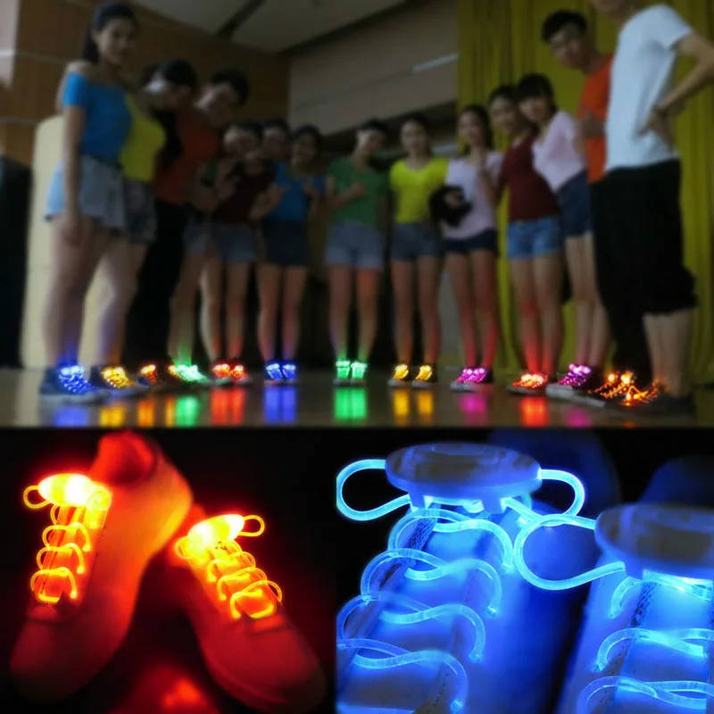 New light shoeslace 80cm length luminous colored shoeslace