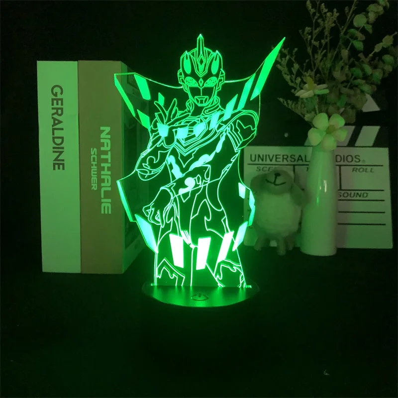 

3D Lamp ULTRAMAN Z GAMMA FUTURE Japanese Anime Manga Dropshp Projector Night Light Alarm Clock Base Light Decor Children