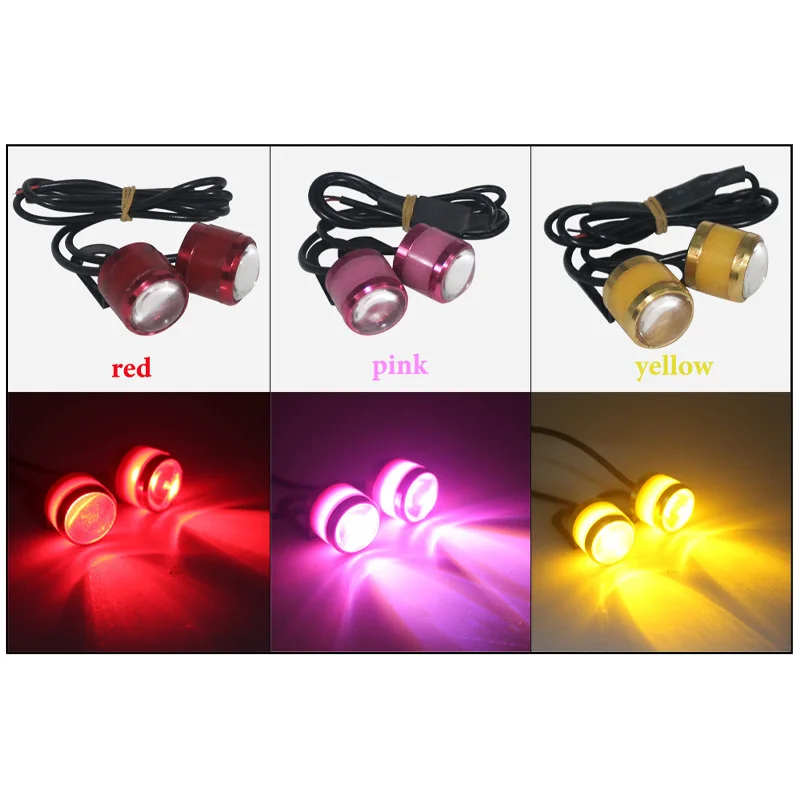 2 шт. Водонепроницаемый стробоскоп для мотоцикла