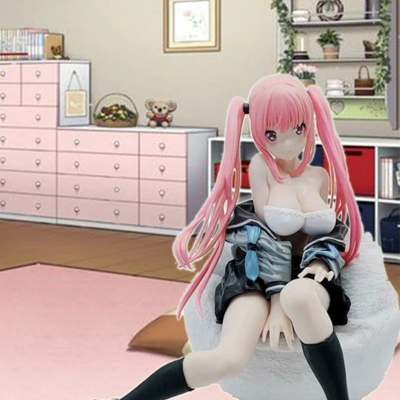 Новая аниме простая версия 18 см ПВХ сексуальная фигурка Игрушечная модель куклы